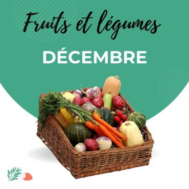 Fruits et légumes de décembre