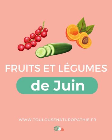 Fruits et légumes de Juin