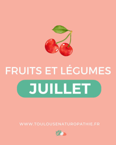 Fruits et légumes de Juillet