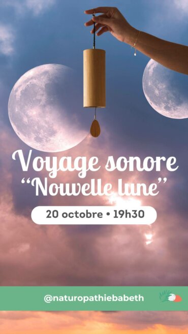 Voyage sonore NOUVELLE LUNE OCTOBRE – Toulouse