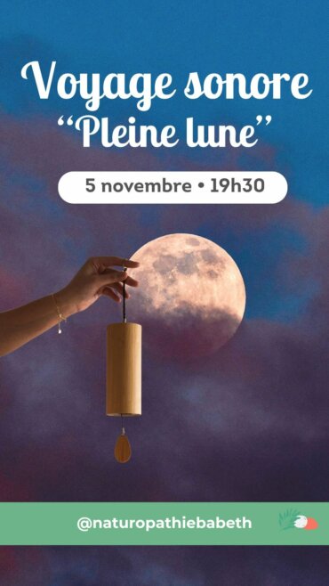 Voyage sonore PLEINE LUNE NOVEMBRE – Toulouse