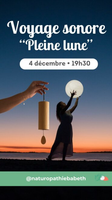 Voyage sonore PLEINE LUNE DÉCEMBRE – Toulouse