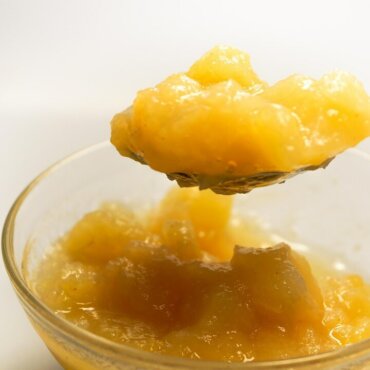Recette : Compote pomme poire châtaigne à la cannelle