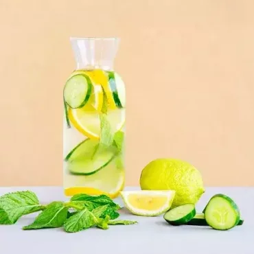 Eau détox maison reminéralisante