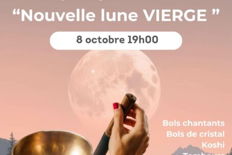 Voyage sonore Pleine lune en Vierge – Toulouse – Octobre 2026