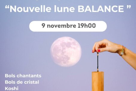 Voyage sonore Pleine lune en Balance – Toulouse – Novembre 2026